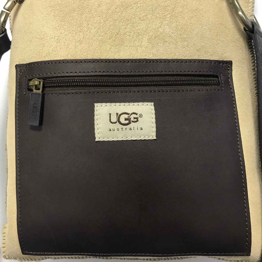 Authentic UGG pocket messenger bag